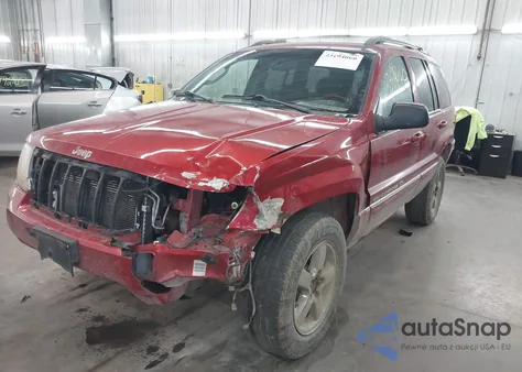 2004 Jeep Grand Cherokee Overland из США, поврежденный, VIN 1J8GW68J94C203446